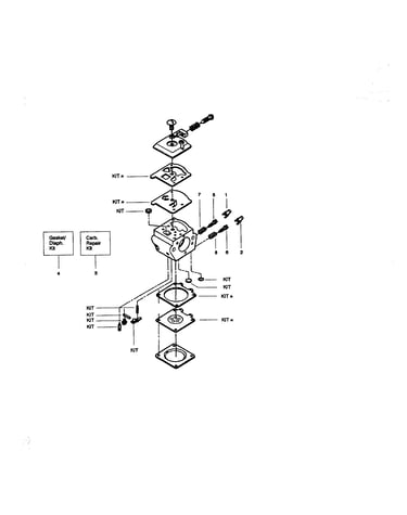 Carburetor assembly kit #530069703