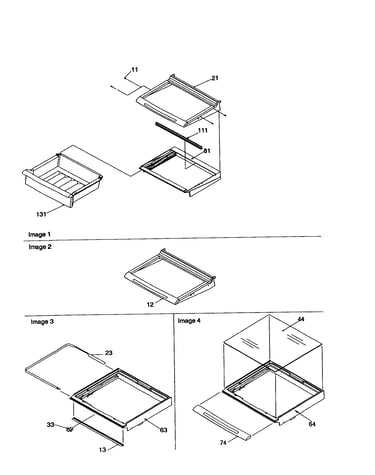 Deli and crisper assembly