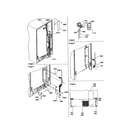 Kenmore 59658644000 cabinet back diagram