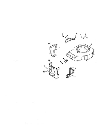 Blower housing and baffles