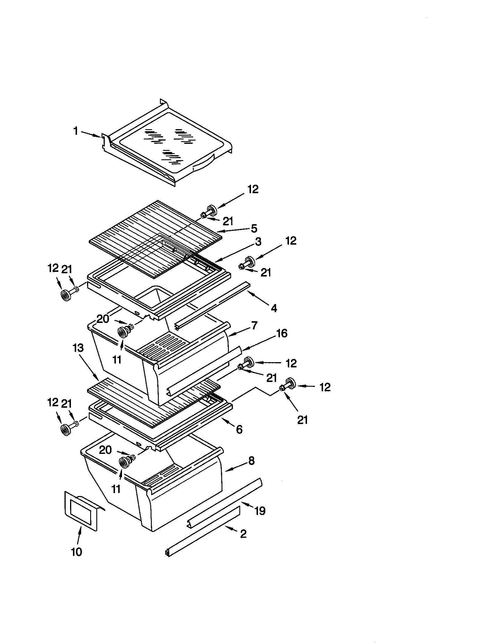 REFRIGERATOR SHELF