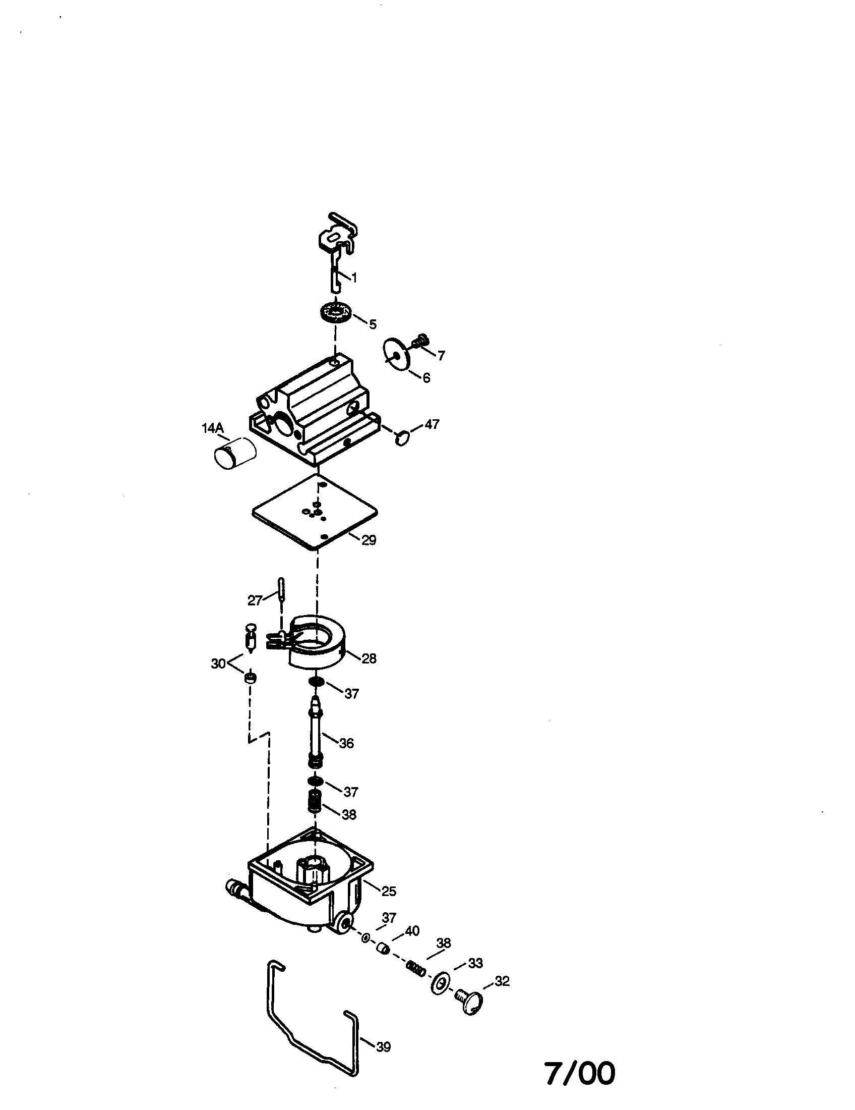 CARBURETOR 640020B