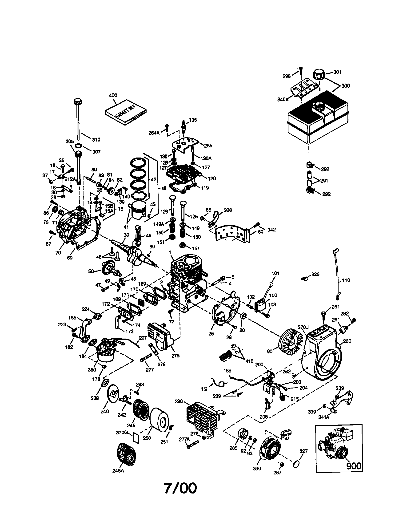 Craftsman 4-cycle engine