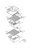 Refrigerator shelf