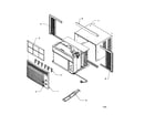 Amana RC06087M1DR outer case assembly diagram