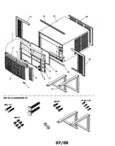 Outer case assembly