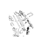 Trimmer housing/motor