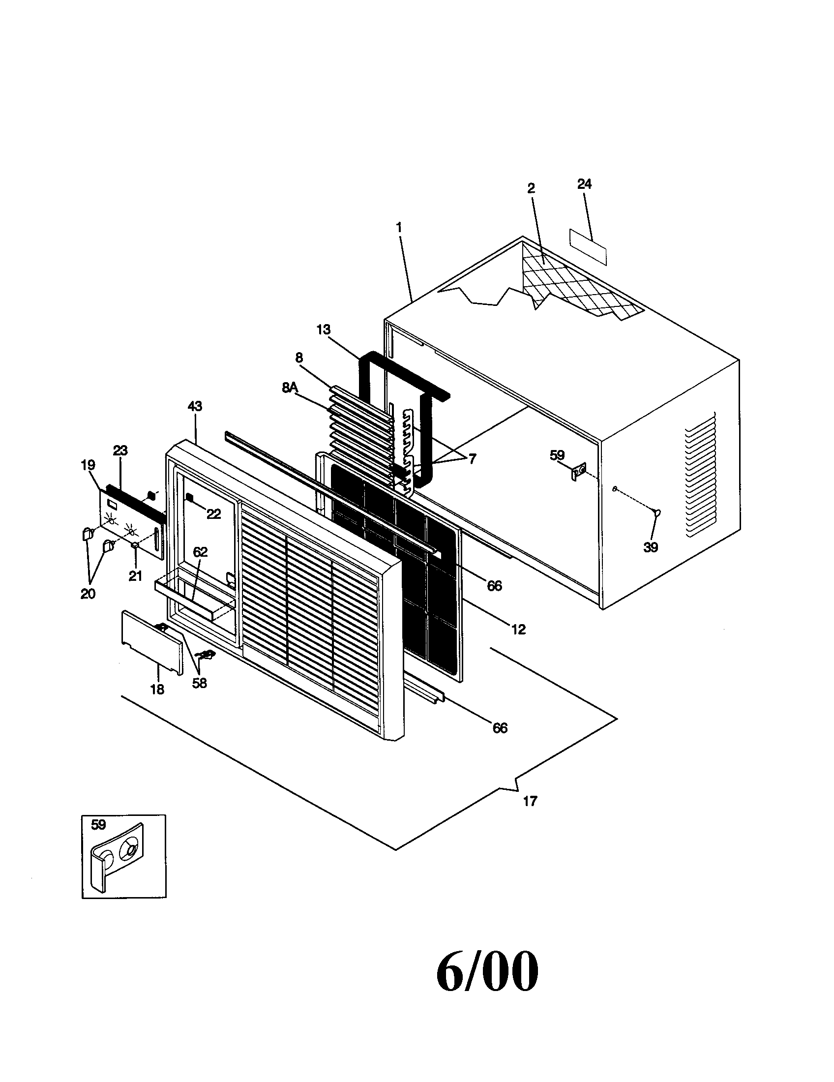 Cabinet front and wrapper