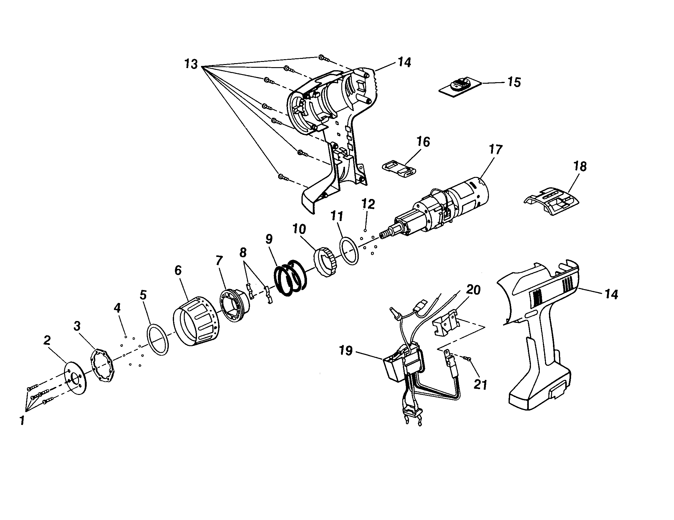 HOUSING/MOTOR