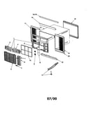 Outer case assembly