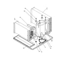 Amana RE18010C2D REV B evaporator/condenser/compressor diagram