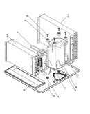 Evaporator/condenser/compressor