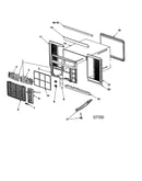 Outer case assembly