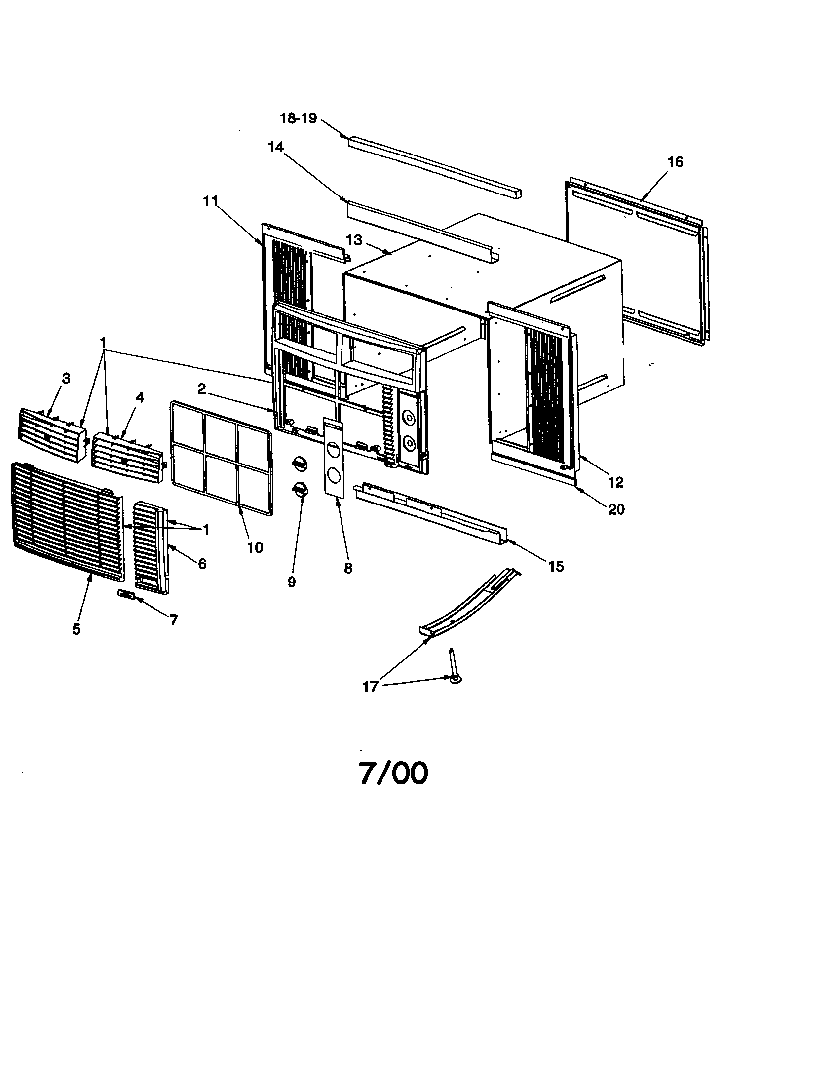 OUTER CASE ASSEMBLY