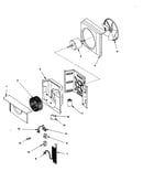 Fan and control assembly
