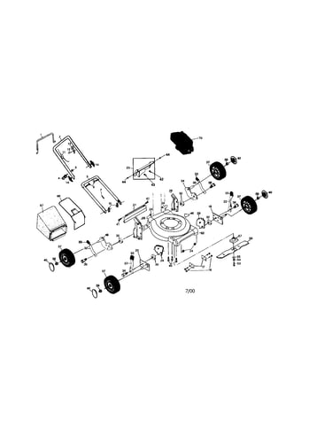 Craftsman rotary lawn mower