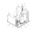 Amana RC10190A1D REV F evaporator/condenser/compressor diagram