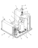 Evaporator/condenser/compressor