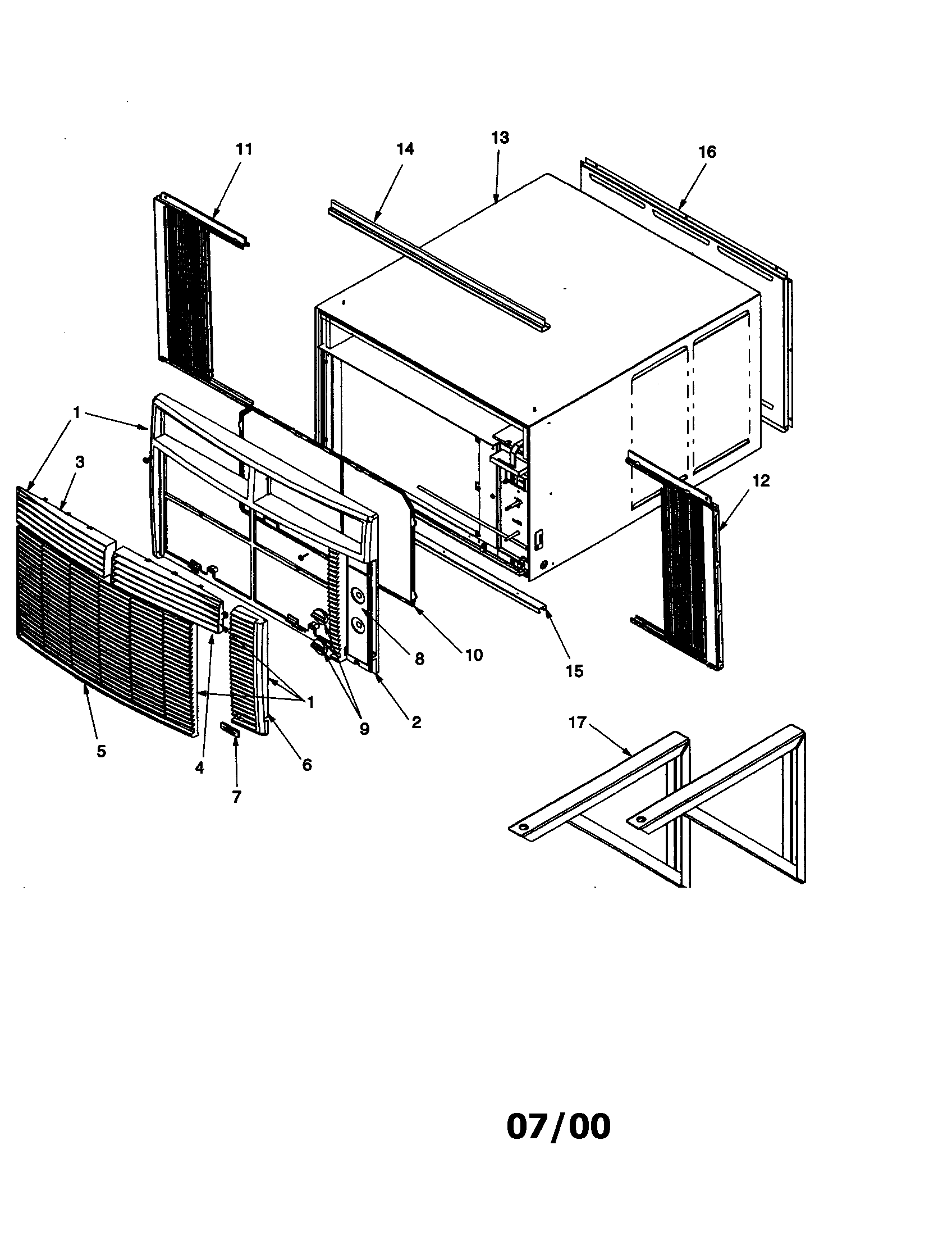 OUTER CASE ASSEMBLY