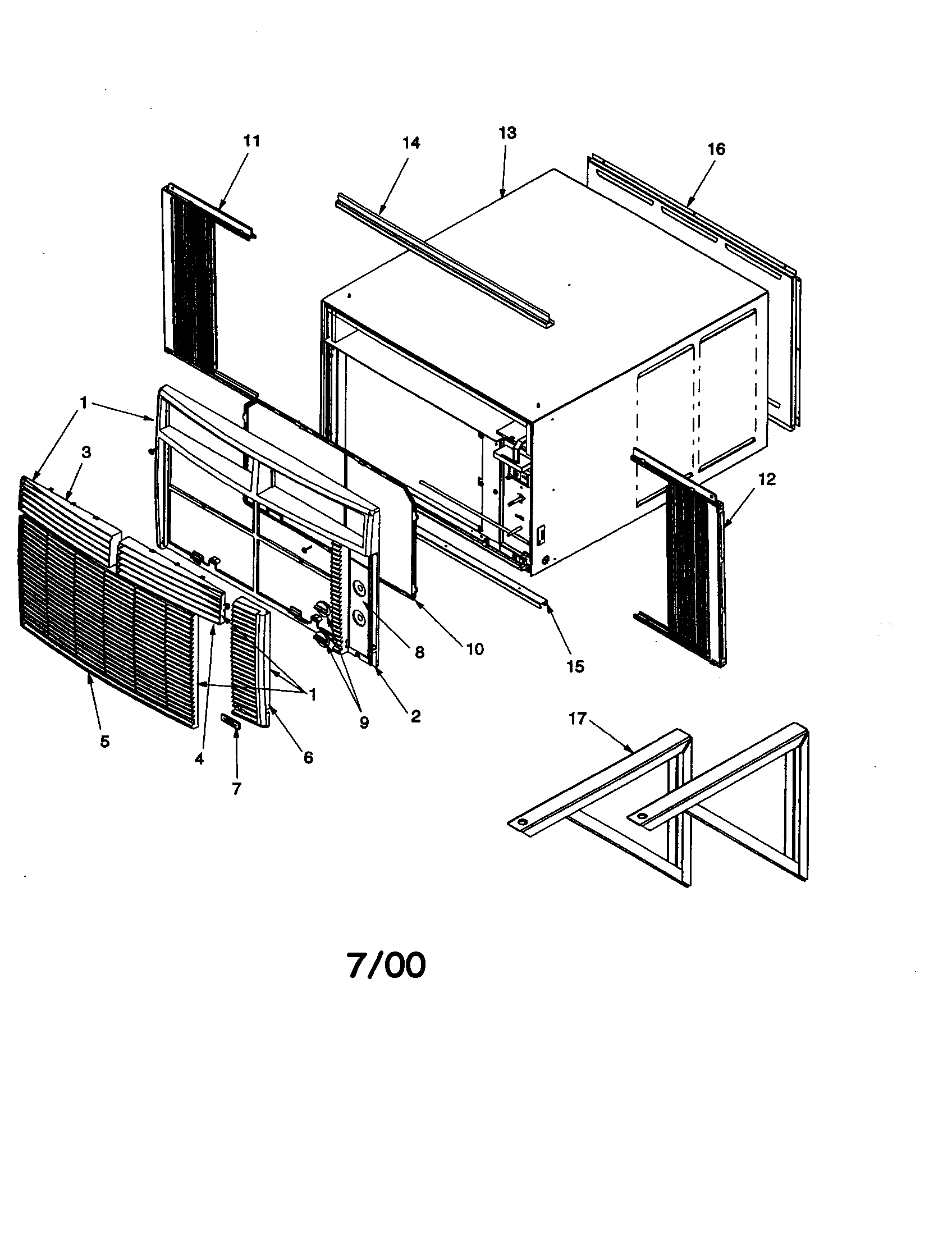 OUTER CASE ASSEMBLY