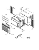 Outer case assembly