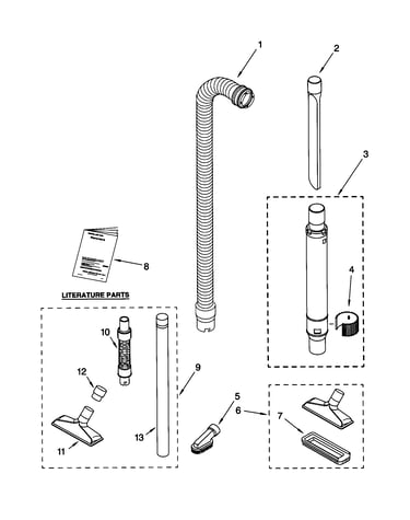 Hose and attachment
