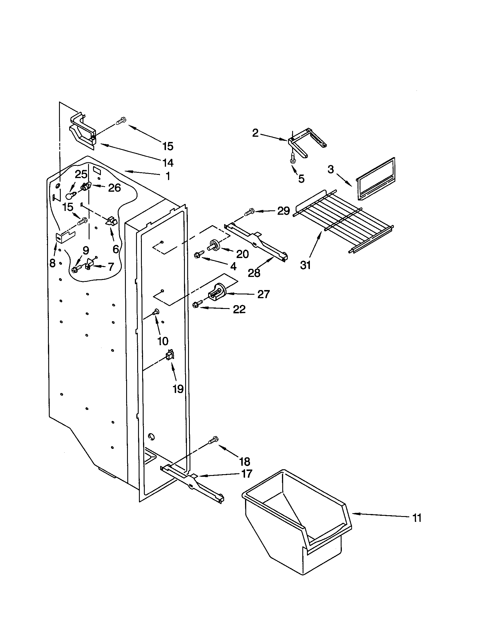 FREEZER LINER