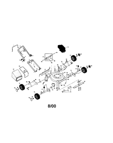 Craftsman rotary lawn mower