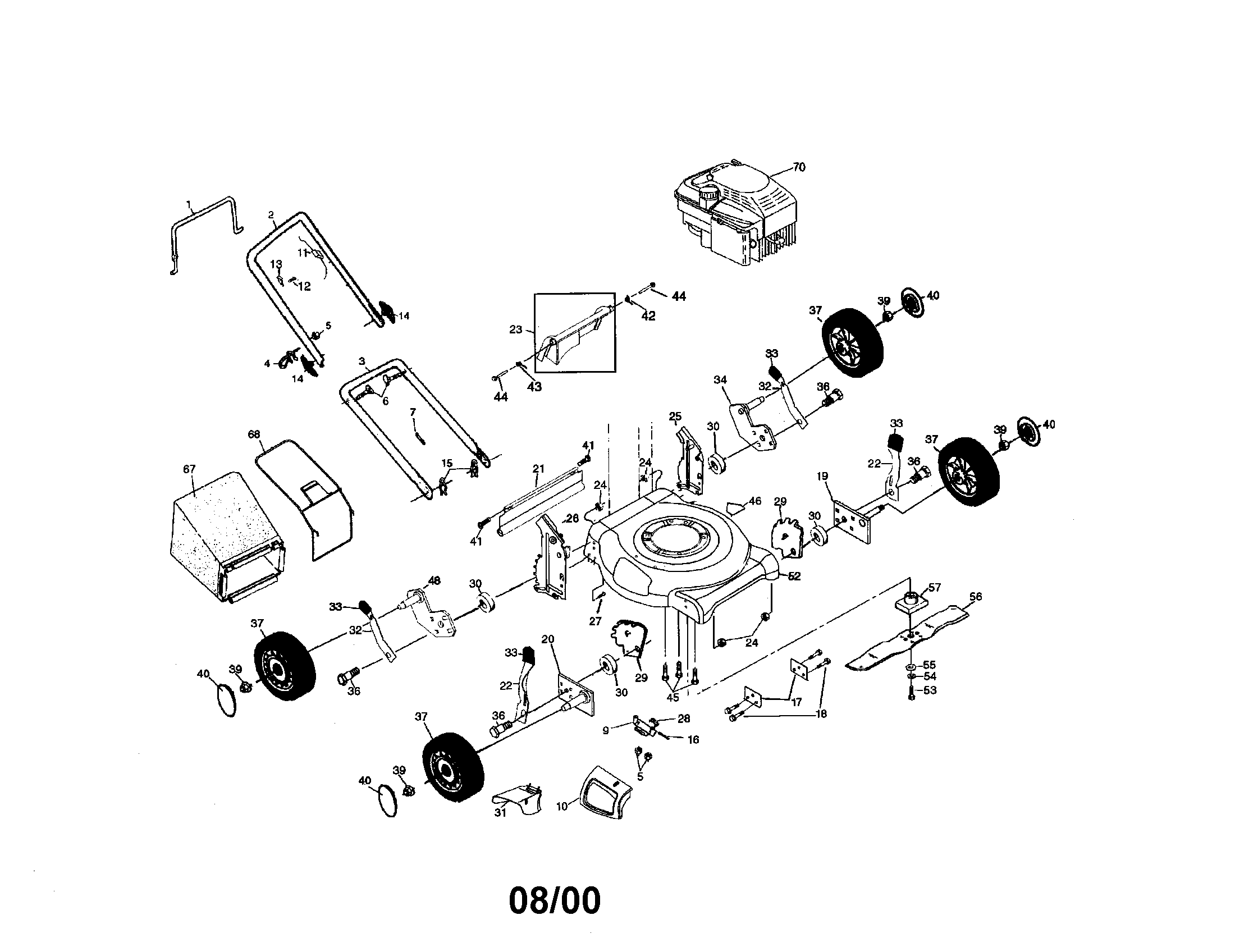 CRAFTSMAN ROTARY LAWN MOWER