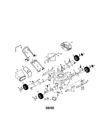 Craftsman rotary lawn mower