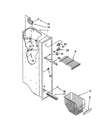 Freezer liner