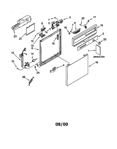 Frame and console
