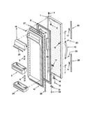 Refrigerator door