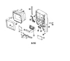 Sony KP-61XBR200 projection tv diagram
