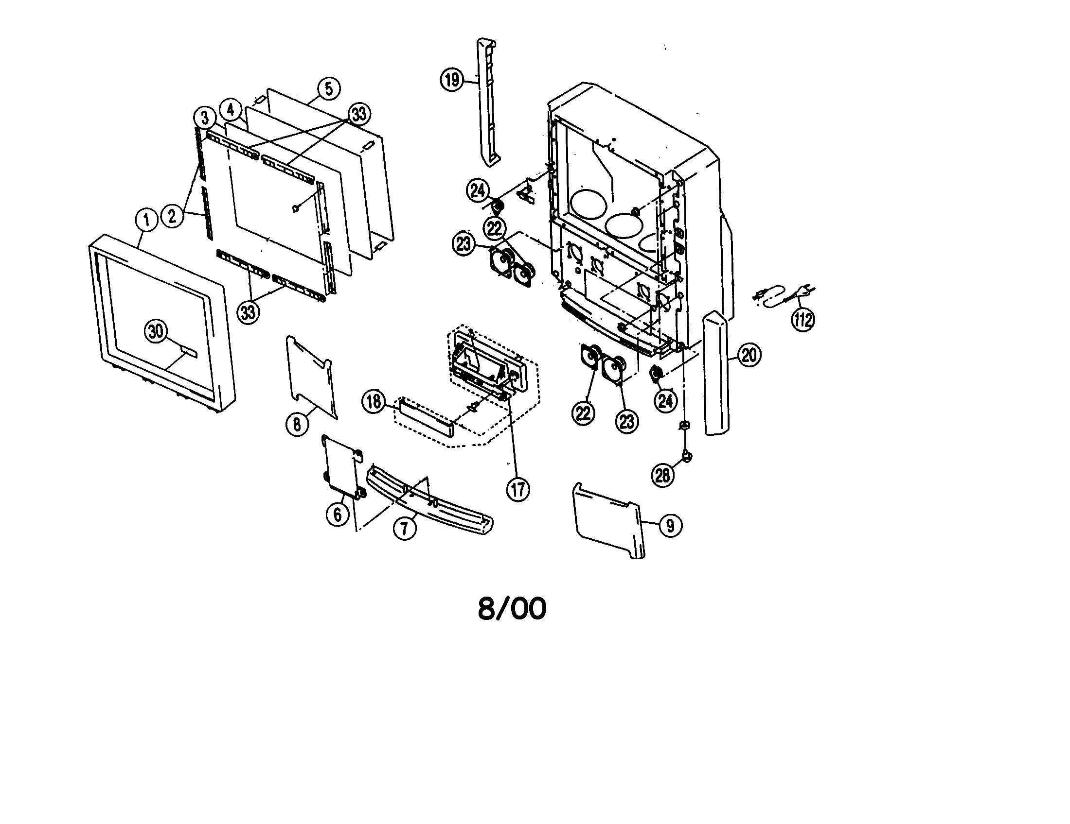 Projection tv