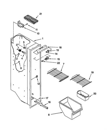 Freezer liner