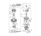 Kenmore 66517729000 pump and motor diagram
