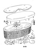 Spa motor/cover