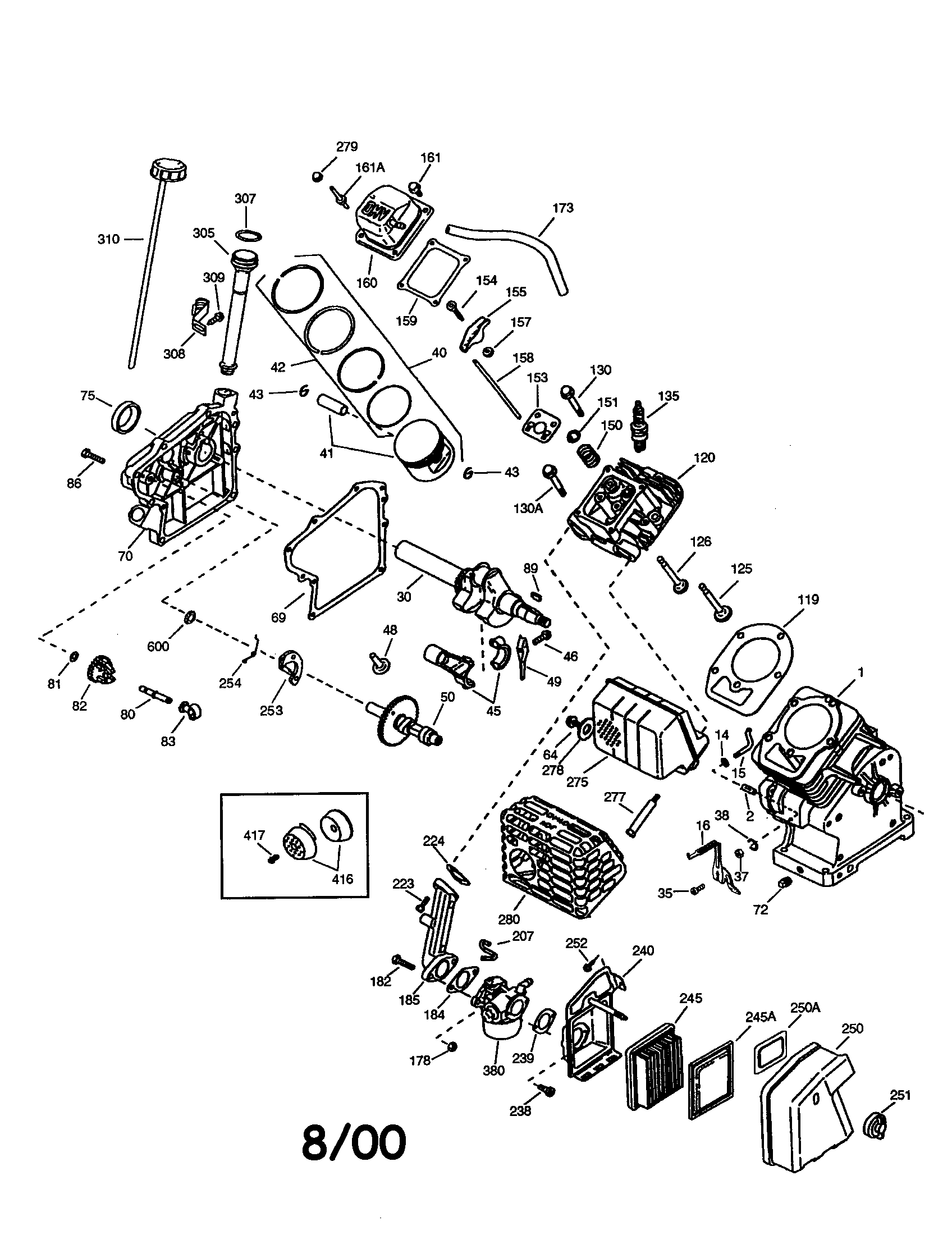Cylinder head/heat shield