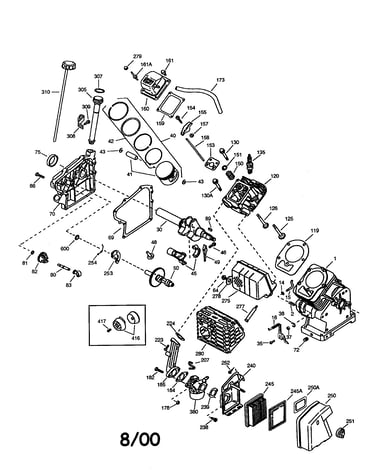 Cylinder head/heat shield