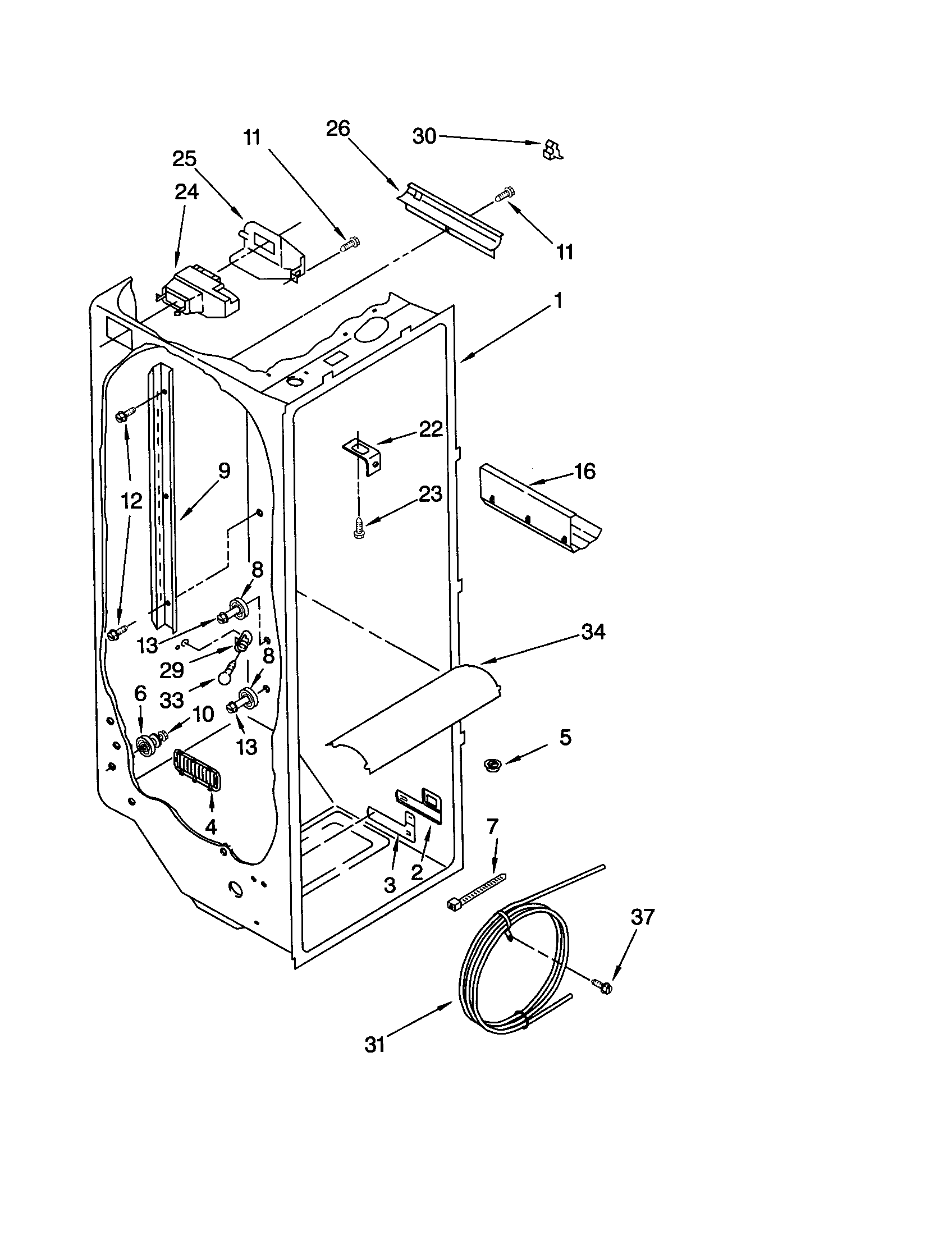 Refrigerator liner
