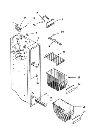 Freezer liner
