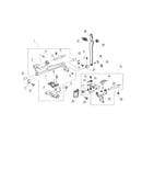 Feed rack shaft/lifting arm