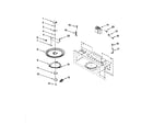 Kenmore 66560652000 magnetron and turntable diagram