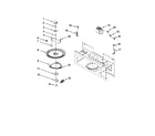 Kenmore 66560622000 magnetron and turntable diagram