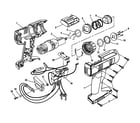 Craftsman 973111490 motor/housing assembly diagram