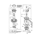 Kenmore 66515634000 pump and motor diagram