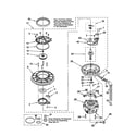 Kenmore 66516632000 pump and motor diagram