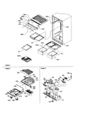 Interior cabinets/drain block