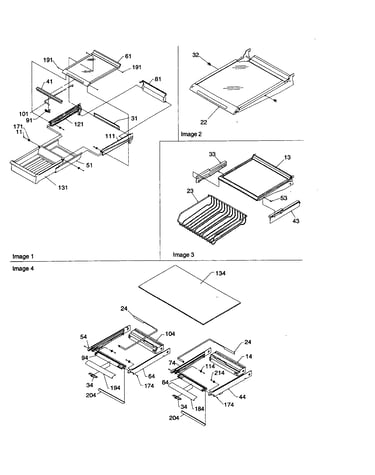 Shelving and crisper frame assembly